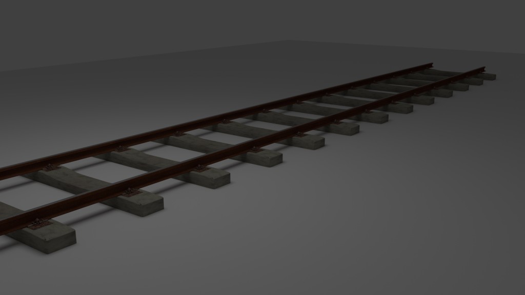 Textured Railroad Track preview image 2